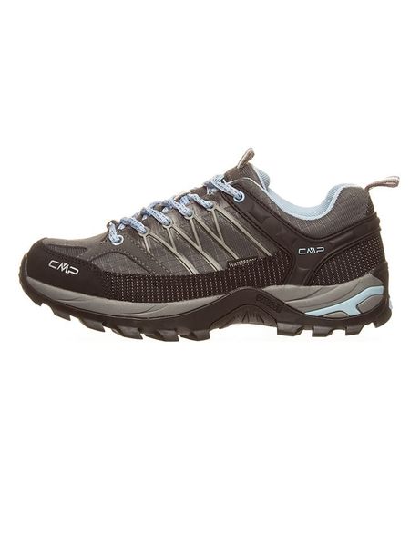 Cmp Buty trekkingowe "Rigel" w kolorze błękitno-szarym rozmiar: 41. Niebieskie buty trekkingowe CMP, z materiału, bez zapięcia. Za 228,38 zł.