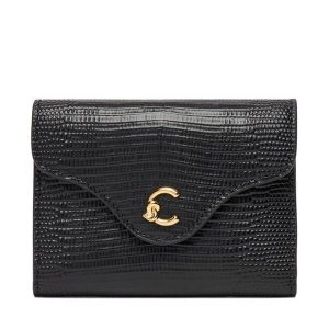 Portfel Coccinelle. Czarne portfele Coccinelle, bez wzorów. Za 379,99 zł.