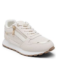 Foreverfolie Sneakersy w kolorze beżowym rozmiar: 39. Brązowe trampki Foreverfolie, bez wzorów, bez zapięcia. Za 148,96 zł.