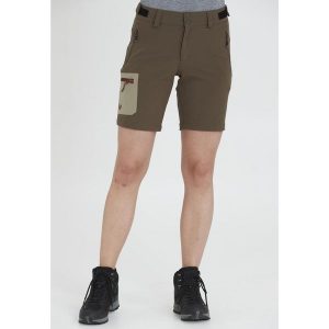Spodenki damskie Whistler Globe Stretch. Szare szorty WHISTLER, bez wzorów. Za 199,99 zł.