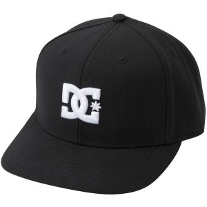 Czapka DC Shoes Empire Snapback Cap. Czarne czapki DC Shoes, bez wzorów, z poliesteru. W wyprzedaży za 27,00 zł.