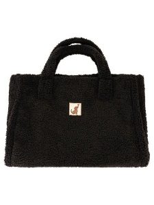 Zwillingsherz Shopper bag w kolorze czarnym - 50 x 35 cm rozmiar: onesize. Czarne shopper bag Zwillingsherz, bez wzorów, z materiału, na ramię, bez dodatków. Za 129,95 zł.