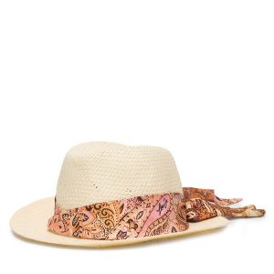 Kapelusz Liu Jo. Białe kapelusze Liu Jo, bez wzorów. Za 259,99 zł.