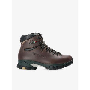 Buty trekkingowe damskie Zamberlan Vioz GTX. Brązowe buty trekkingowe Zamberlan, bez zapięcia. Za 723,99 zł.