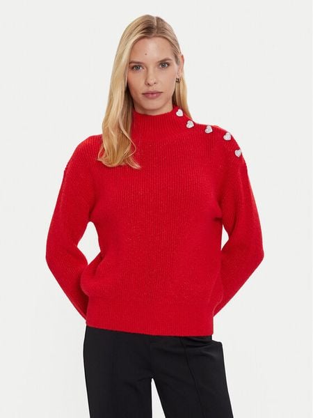 Morgan Golf 232-MSTORI Czerwony Regular Fit. Czerwone golfy Morgan, bez wzorów, z syntetyku. Za 209,99 zł.