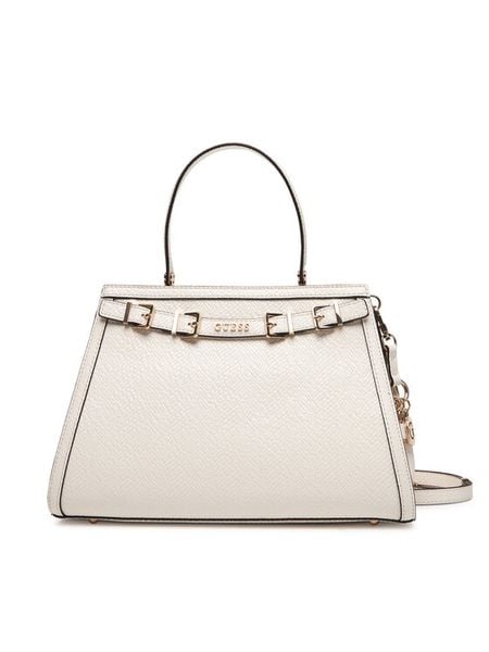 Guess Torebka Dovie HWKG99 09060 Écru. Torebki klasyczne Guess, z aplikacjami, ze skóry, bez dodatków. Za 699,99 zł.