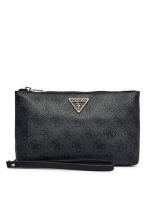 Guess Kosmetyczka Laurel II Slg SWSG74 59145 Szary. Szare torebki klasyczne Guess, z aplikacjami, ze skóry, bez dodatków. Za 219,99 zł.