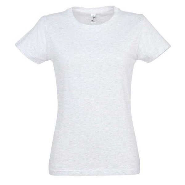 Koszulka Imperial Dla Kobiet. Szare bluzki SOL'S, m, bez wzorów, sportowe, bez kołnierzyka, bez ramiączek. Za 41,99 zł.