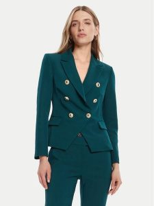 Rinascimento Marynarka CFC0126227003 Zielony Slim Fit. Zielone marynarki i żakiety Rinascimento, xl, bez wzorów, z syntetyku. Za 569,99 zł.