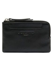 Liebeskind Berlin Skórzany portfel w kolorze czarnym - 13 x 8 cm rozmiar: onesize. Czarne portfele Liebeskind Berlin, bez wzorów, z materiału. Za 155,15 zł.