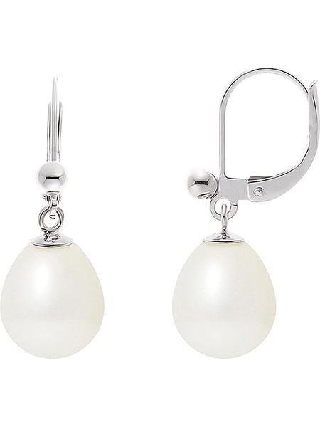 Pearline Srebrne kolczyki z perłami rozmiar: onesize. Szare kolczyki Pearline, z perłą, srebrne. Za 196,95 zł.