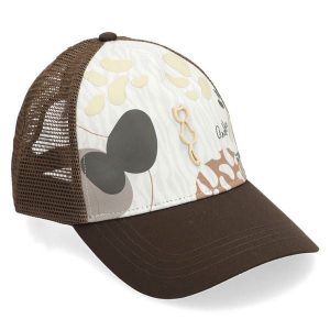 Czapka z daszkiem damska Anekke, wykonana z materiału tekstylnego z regulowanym zapięciem z tyłu, brązowa, 42481-061. Brązowe czapki Anekke, bez wzorów, z materiału, eleganckie. Za 129,00 zł.