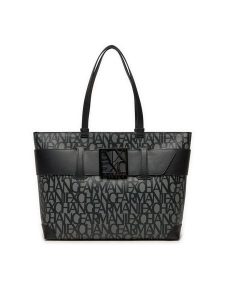 Armani Exchange Torebka 949127 3F742 00850 Czarny. Czarne torebki klasyczne Armani Exchange, bez wzorów, ze skóry, bez dodatków. Za 579,99 zł.