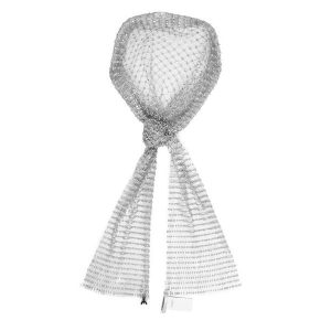 Chusta na głowę Patrizia Pepe. Szare apaszki i chusty Patrizia Pepe, bez wzorów. Za 419,99 zł.