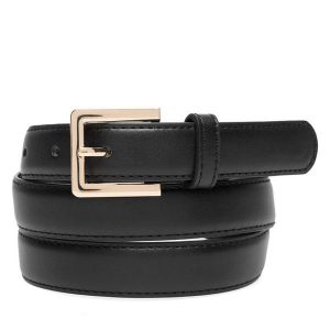 Pasek Damski Jenny Fairy. Czarne paski Jenny Fairy, bez wzorów. Za 39,99 zł.