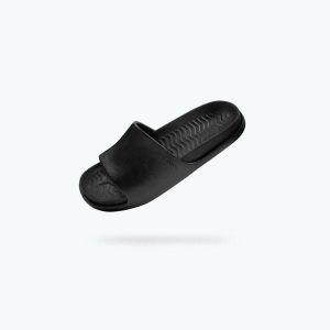 Klapki NATIVE SPENCER LX. Czarne klapki NATIVE SHOES, bez wzorów, bez obcasa. Za 139,99 zł.