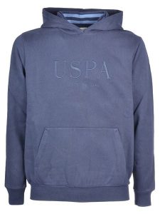U.S. Polo Assn. Bluza w kolorze niebieskim rozmiar: L. Niebieskie bluzy U.S. Polo Assn., l, bez wzorów, z kapturem. Za 170,87 zł.