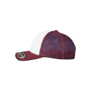 Kolorowa czapka z przodu Flexfit Retro. Białe czapki FLEXFIT, bez wzorów, retro. Za 104,50 zł.