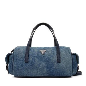 Torebka Guess. Niebieskie torebki klasyczne Guess, z aplikacjami, bez dodatków. Za 609,99 zł.