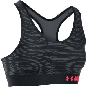 Under Armour Armour Mid Bra Printed Black Black Pink Shock Xs. Biustonosze marki Under Armour. W wyprzedaży za 89,00 zł.