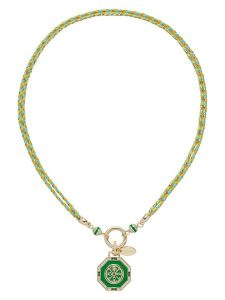 U.S. Polo Assn. Naszyjnik z kryształami - dł. 38 cm rozmiar: onesize. Zielone naszyjniki U.S. Polo Assn., z kryształem, metalowe. Za 161,34 zł.