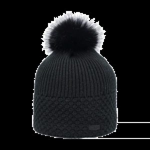 Czapka damska turystyczna CMP 5505684. Czarne czapki CMP, bez wzorów, z dzianiny, klasyczne. Za 139,99 zł.