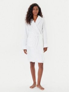 LAUREN RALPH LAUREN Szlafrok ILN42455 Biały. Białe szlafroki Lauren Ralph Lauren, s, bez wzorów, z syntetyku, bez kaptura. Za 389,99 zł.