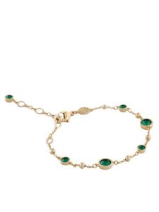 Swarovski Bransoletka Imber 5730676 Złoty. Żółte bransoletki Swarovski, metalowe. Za 379,99 zł.