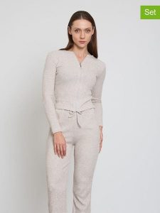 BGN 2-częściowy zestaw w kolorze beżowym rozmiar: 34. Brązowe kardigany BGN. Za 152,99 zł.