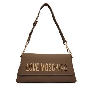 Torebka LOVE MOSCHINO. Brązowe torebki klasyczne LOVE MOSCHINO, bez wzorów, bez dodatków. Za 439,00 zł.