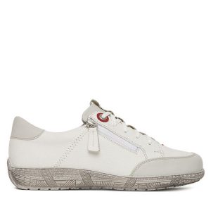 Półbuty Go Soft. Białe półbuty Go Soft, bez wzorów, bez obcasa, na płaskiej podeszwie, bez zapięcia. Za 199,99 zł.