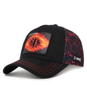 Czapka z daszkiem Capslab. Czarne czapki CapsLab, bez wzorów. Za 143,99 zł.