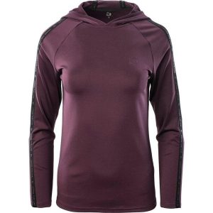 Bluza treningowa damska do biegania IQ Boyna. Czerwone bluzy IQ, bez wzorów, bez kaptura. Za 90,80 zł.