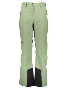 Helly Hansen Spodnie narciarskie "Alphelia 2.0" w kolorze zielonym rozmiar: M. Zielone spodnie dresowe Helly Hansen, m, bez wzorów, z materiału. Za 399,71 zł.