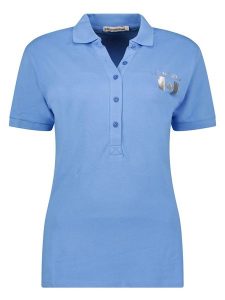 Canadian Peak Koszulka polo "Koqueleak" w kolorze błękitnym rozmiar: M. Niebieskie bluzki Canadian Peak, m, bez wzorów, z bawełny, bez kołnierzyka, bez ramiączek. Za 109,78 zł.