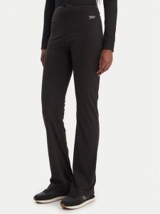 Tommy Jeans Legginsy Kick DW0DW22110 Czarny Flare Fit. Czarne legginsy Tommy Jeans, bez wzorów, z jeansu. Za 369,99 zł.