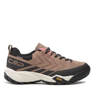 Trekkingi CMP. Brązowe buty sportowe CMP, bez wzorów, bez zapięcia, trekkingowe. Za 279,99 zł.