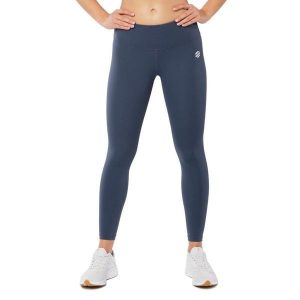 Legginsy sportowe fitness ze średnim stanem damskie Striker. Niebieskie legginsy SIROKO, bez wzorów, z elastanu. Za 106,00 zł.