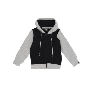 Bluza z kaptur na co dzień na siłownię. Czarne bluzy LEONE 1947 APPAREL, bez wzorów, z bawełny, bez kaptura. W wyprzedaży za 101,80 zł.