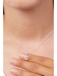 Lodie Silver Srebrny naszyjnik z zawieszką - dł. 42 cm rozmiar: onesize. Szare naszyjniki Lodie Silver, z cyrkonią, srebrne. Za 65,99 zł.