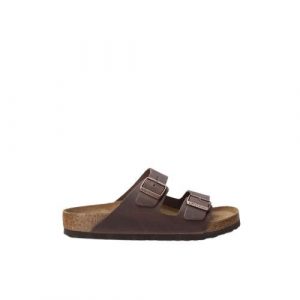 Klapki turystyczne uniseks Birkenstock Arizona 53 Habana. Brązowe klapki Birkenstock, bez wzorów, z gumy, bez obcasa. Za 449,00 zł.