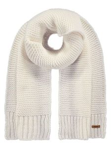 Barts Szal "Jasmin" w kolorze kremowym rozmiar: onesize. Brązowe szaliki Barts, bez wzorów, z wełny. Za 100,28 zł.