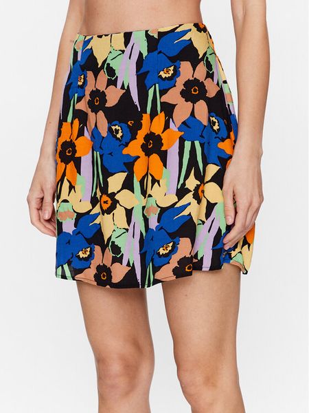Roxy Spódnica mini Golden Poppy ERJWK03139 Kolorowy Regular Fit. Spódnice Roxy, l, bez wzorów, z wiskozy, mini. Za 129,99 zł.