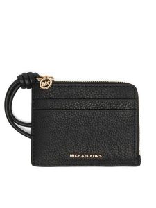 MICHAEL Michael Kors Bilonówka Jet Set 32S6GJ6W1L Czarny. Czarne portfele MICHAEL Michael Kors, bez wzorów, ze skóry. Za 339,99 zł.