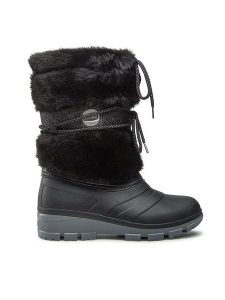 Olang Śniegowce Puff Czarny. Czarne buty zimowe Olang, z syntetyku, bez obcasa, bez zapięcia. Za 239,99 zł.