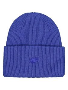 4F Czapka w kolorze niebieskim rozmiar: onesize. Niebieskie czapki 4f, bez wzorów. Za 74,28 zł.