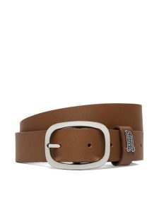 Tommy Jeans Pasek Tjw Oval 3.0 Buckle AW0AW18812 Brązowy. Brązowe paski Tommy Jeans, bez wzorów, z jeansu. Za 169,99 zł.