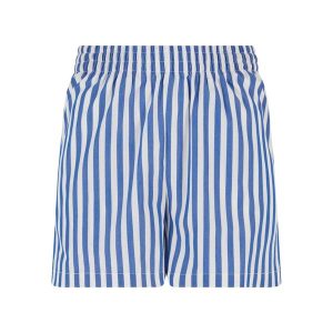 Shorty Damskie W Paski. Białe szorty Urban Classics, bez wzorów, sportowe. Za 149,99 zł.