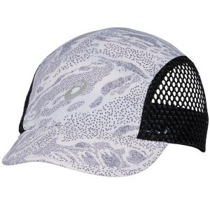 Czapka dla dorosłych ASICS Fujitrail Cap. Czarne czapki ASICS, bez wzorów, z elastanu, sportowe. Za 139,99 zł.