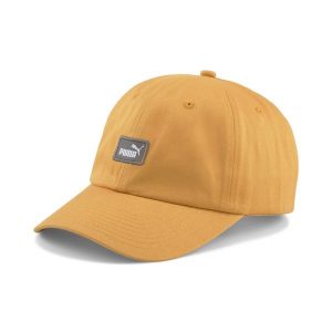 Czapka z daszkiem Puma Ess Cap III. Brązowe czapki Puma, bez wzorów, z bawełny, sportowe. Za 39,09 zł.